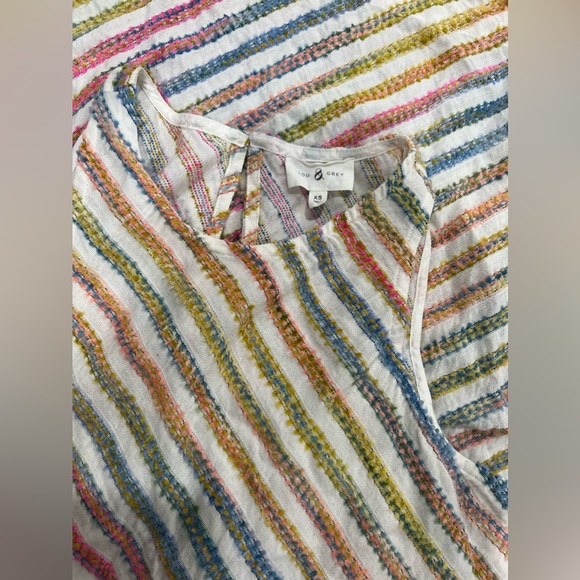 Lou & Grey Rainbow Stripe Swing Dress - Picture 3 of 5